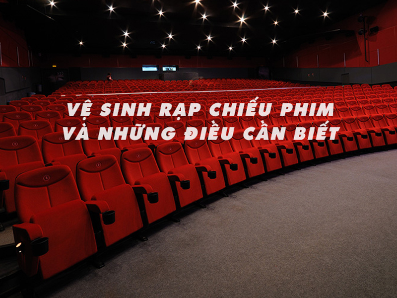 Cleaning Service At The Cinema In New Normal Status