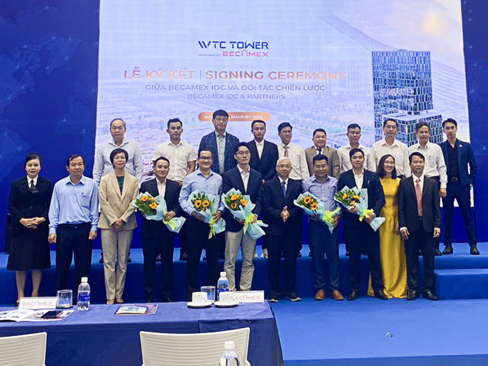 Taisei VN Tự Hào Là Đối Tác Chiến Lược Của Becamex IDC Tại Dự Án WTC Tower